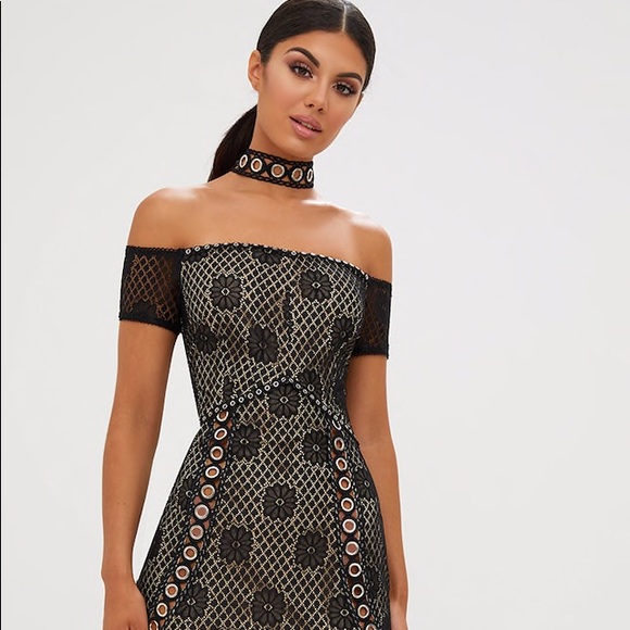 NWT Lace choker midi dress - Picture 7 of 8